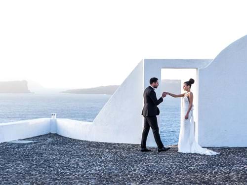 Image 29 of Intimate Wedding in Santorini
