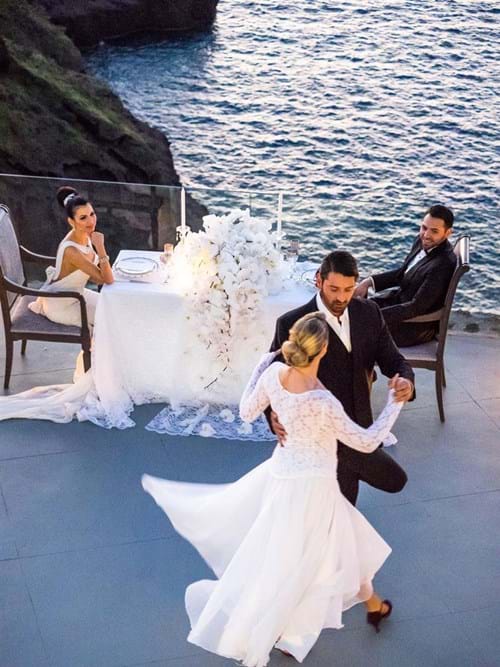 Image 21 of Intimate Wedding in Santorini