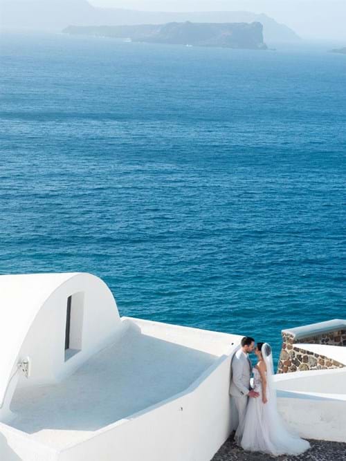 Image 14 of Intimate Wedding in Santorini