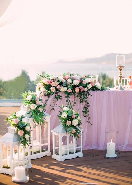 Image 33 of Summer Light Pink Wedding in Elafonisos