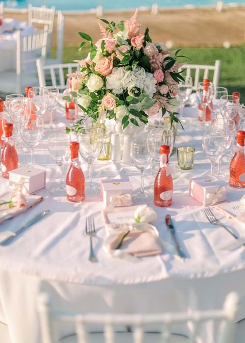 Image 35 of Summer Light Pink Wedding in Elafonisos