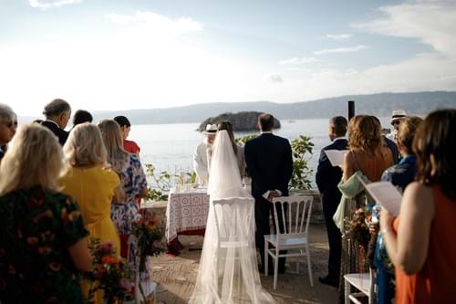 Image 35 of Italian Wedding in Hydra
