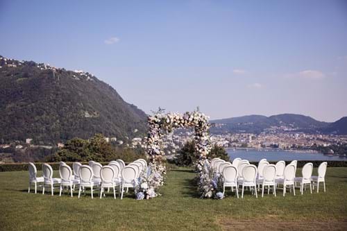 Image 24 of Lake Como Wedding in Blue