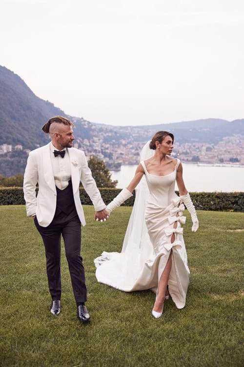 Image 82 of Lake Como Wedding in Blue