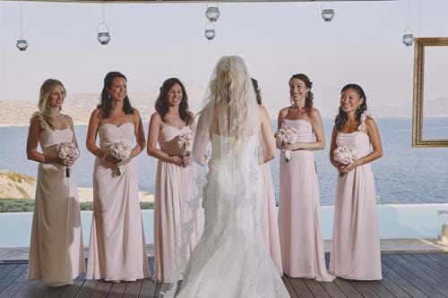 Image 27 of Blush Pink Wedding In Athens Riviera