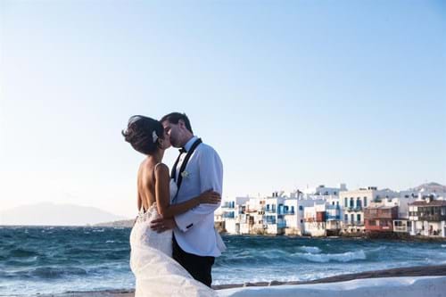Image 29 of Glamorous Wedding In Mykonos