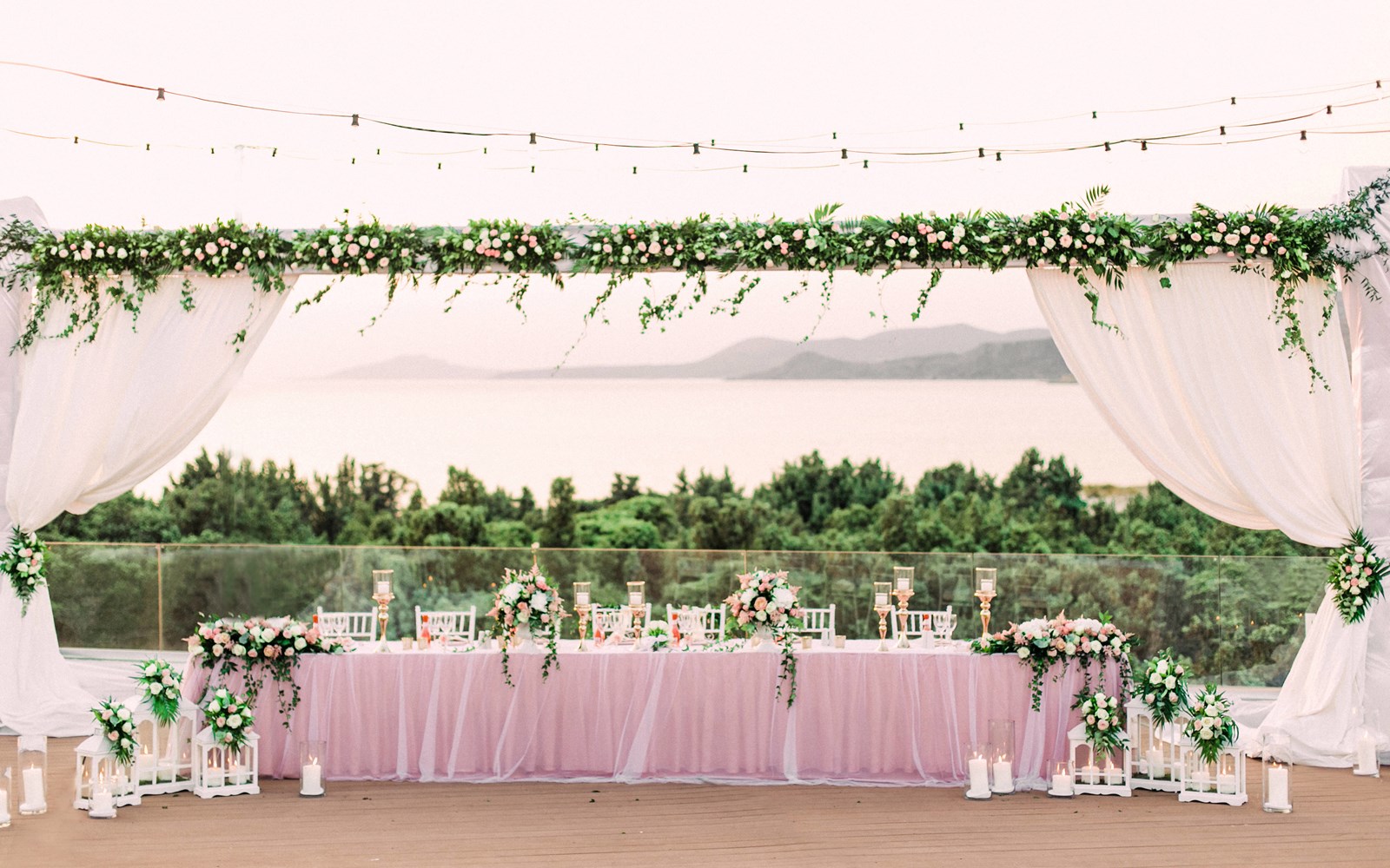 Summer Light Pink Wedding in Elafonisos