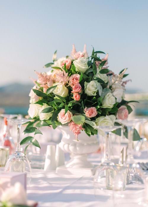 Image 32 of Summer Light Pink Wedding in Elafonisos