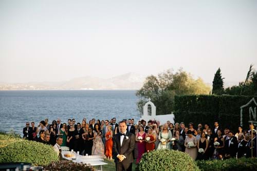 Image 5 of White & Gold Wedding In Athens Riviera