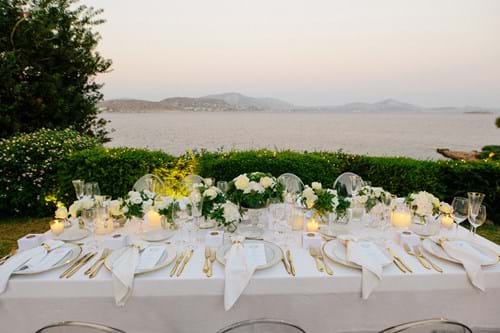 Image 13 of White & Gold Wedding In Athens Riviera