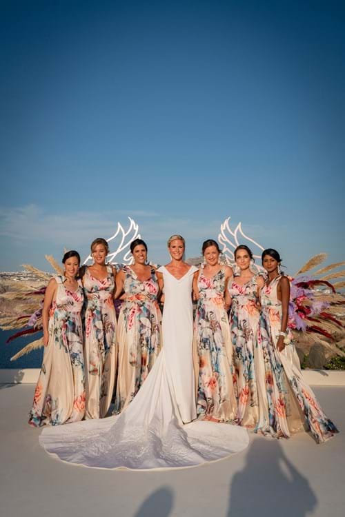 Image 3 of Whimsical Wedding in Santorini