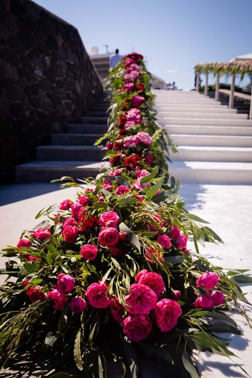 Image 38 of Whimsical Wedding in Santorini