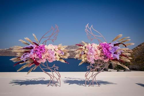 Image 48 of Whimsical Wedding in Santorini