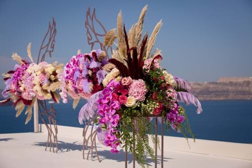 Image 53 of Whimsical Wedding in Santorini