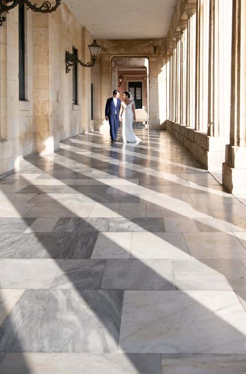Image 17 of Achilleion Palace Wedding in Corfu