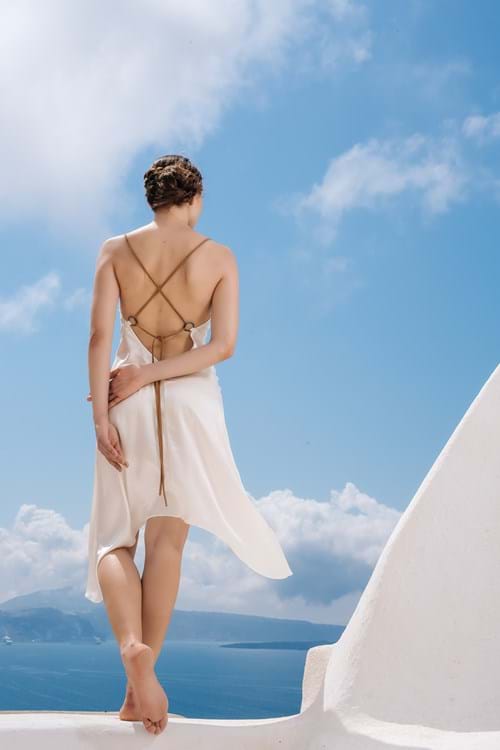 Image 3 of Clothing Brand Editorial in Santorini