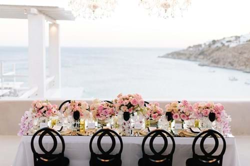 Image 10 of Sophisticated Glam Wedding In Mykonos