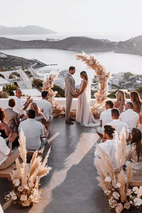 Image 80 of Dreamy Boho Beach Wedding in Ios