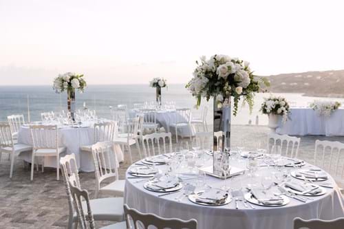 Image 26 of White Luxury Wedding in Mykonos