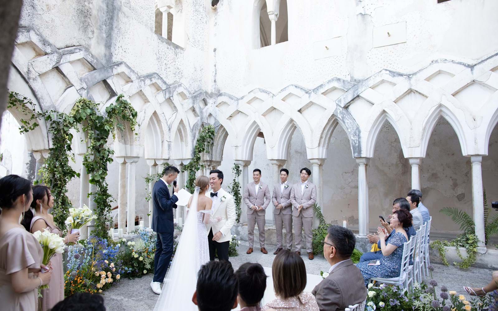 Refined Coastal Wedding in Amalfi