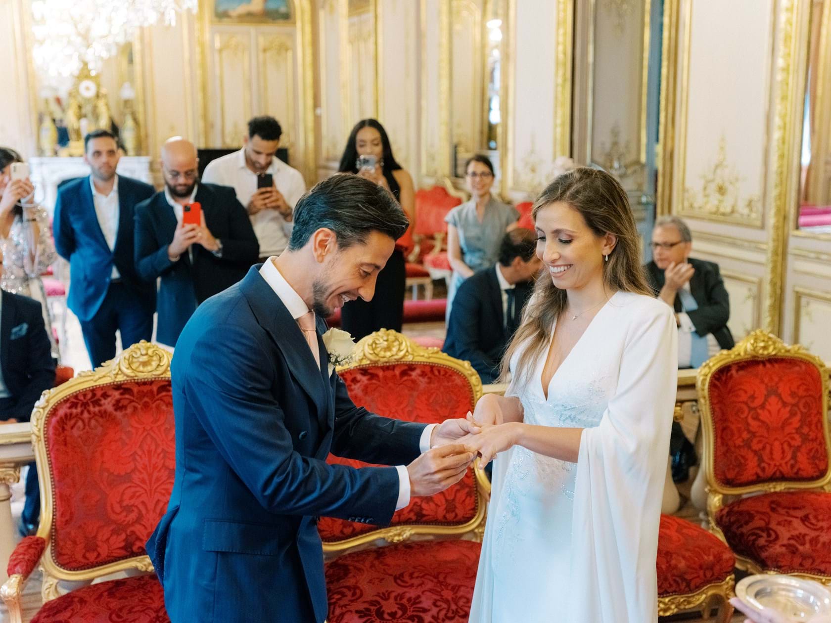 Classy Upscale Wedding in Paris - Mitheo Events