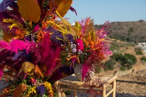 Image 50 of Colorful Greek Wedding in Andros