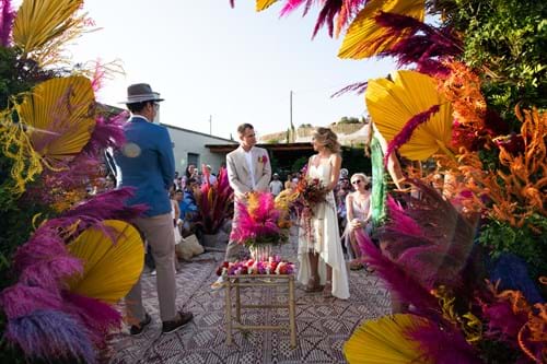 Image 76 of Colorful Greek Wedding in Andros