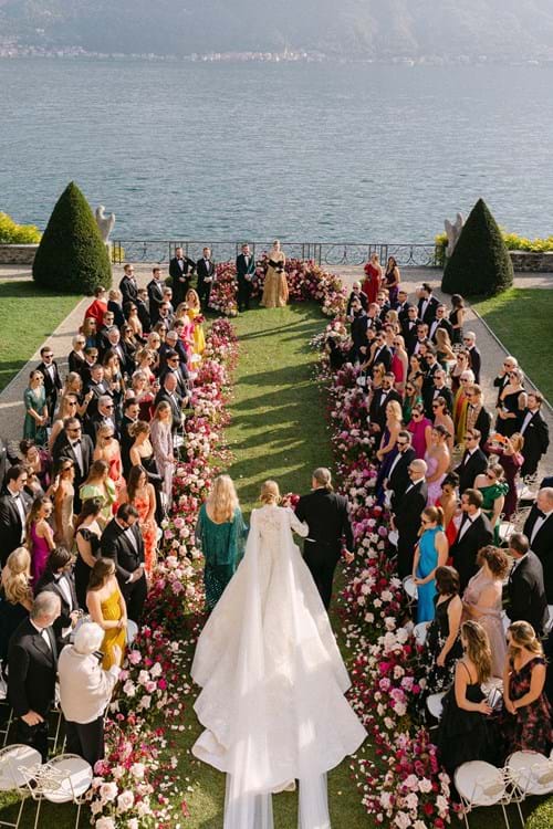 Image 64 of Villa Balbiano Colorful Wedding