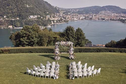 Image 57 of Lake Como Wedding in Blue