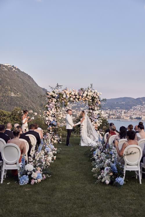 Image 47 of Lake Como Wedding in Blue