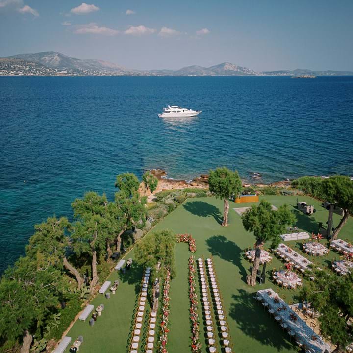 Athens Riviera Wedding in Residence