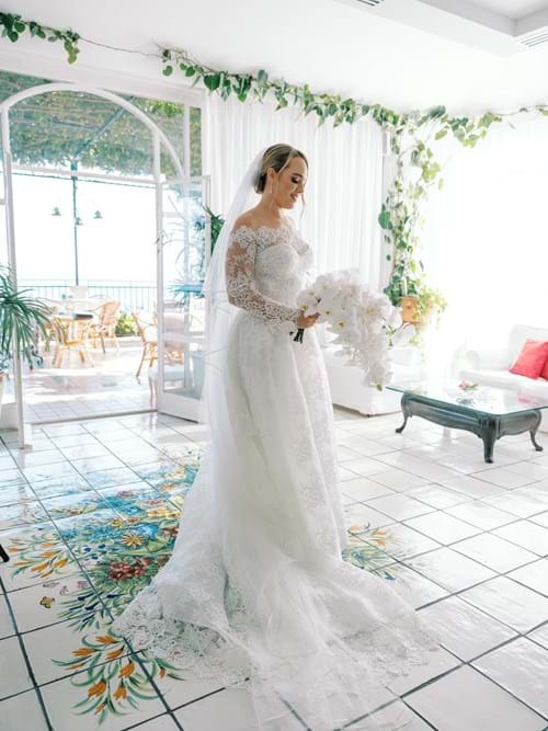 Image 24 of White Wedding on the Amalfi Coast