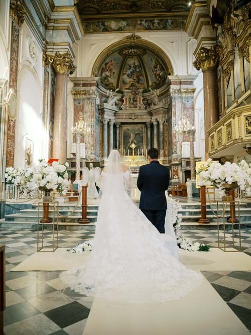Image 60 of White Wedding on the Amalfi Coast