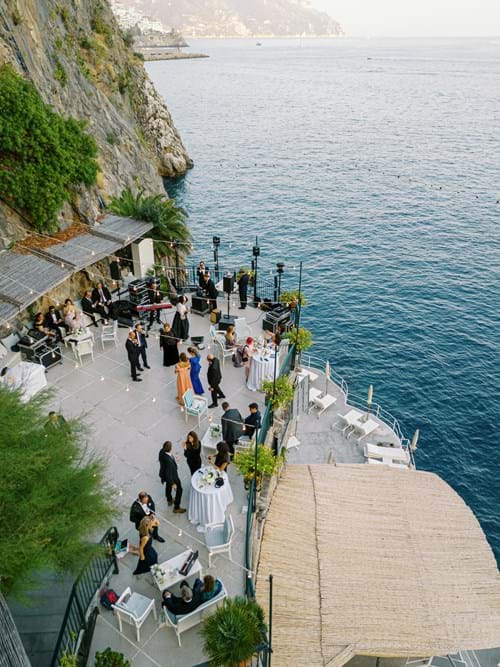 Image 75 of White Wedding on the Amalfi Coast