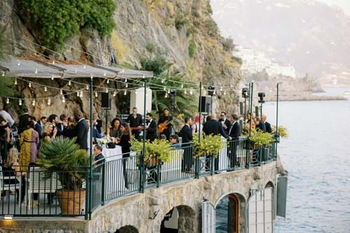Image 76 of White Wedding on the Amalfi Coast