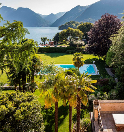 Villa Balbiano in Lake Como