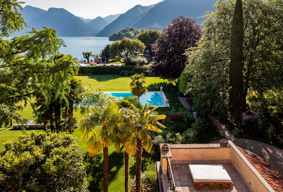 Villa Balbiano in Lake Como