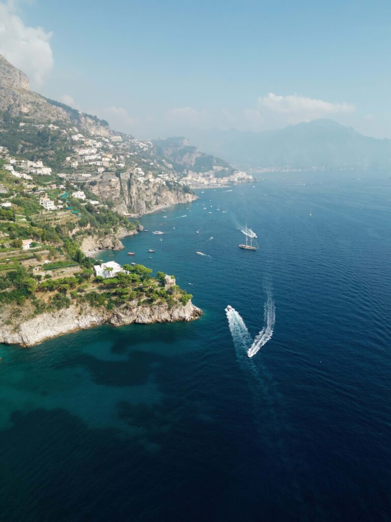 White Wedding on the Amalfi Coast