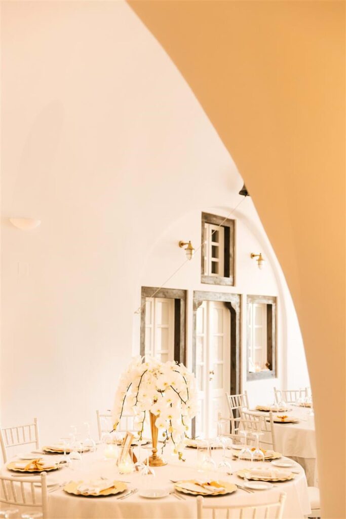 Hindu Wedding Celebration in Santorini