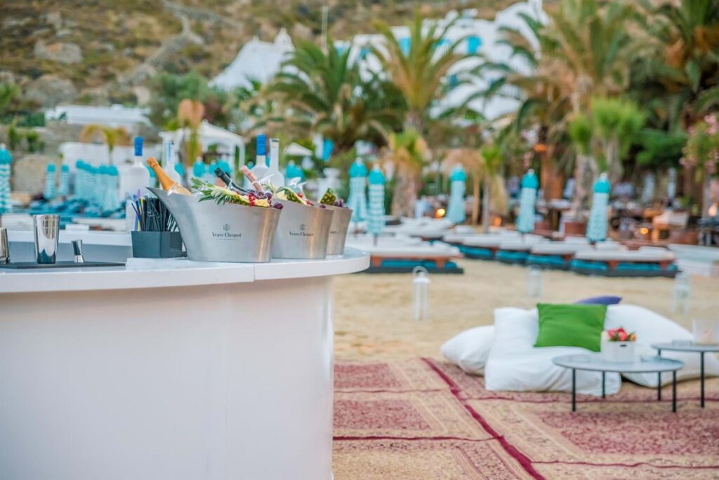 Glamorous Nammos Party In Mykonos