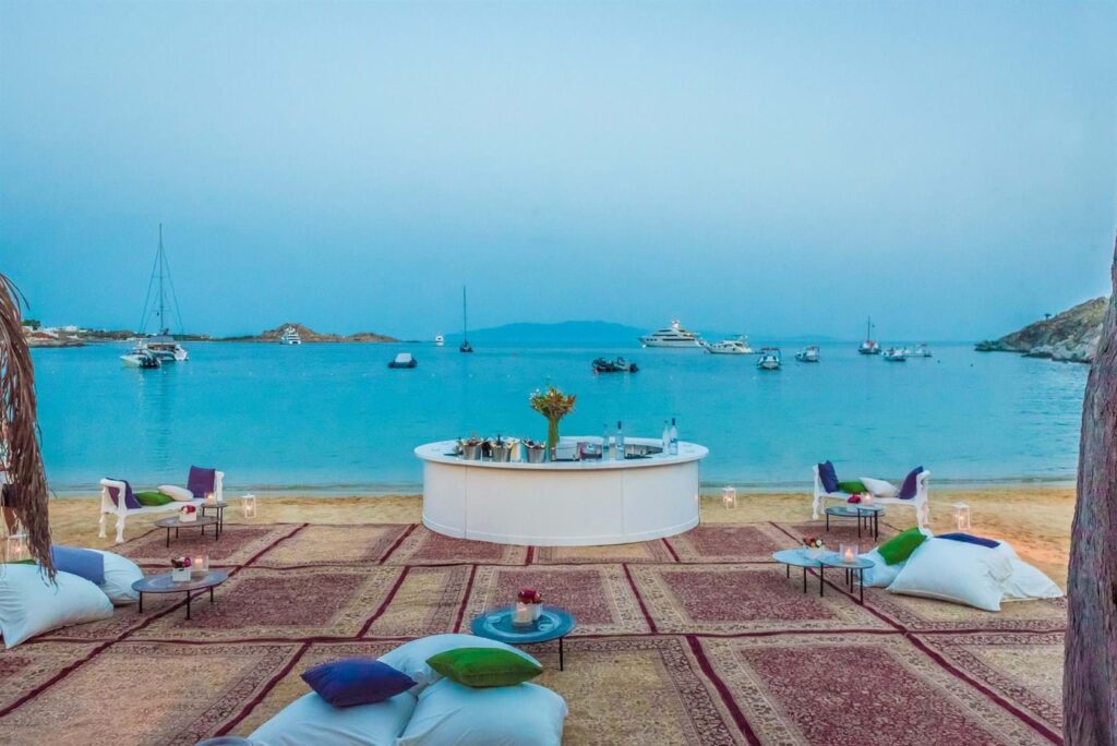 Glamorous Nammos Party In Mykonos
