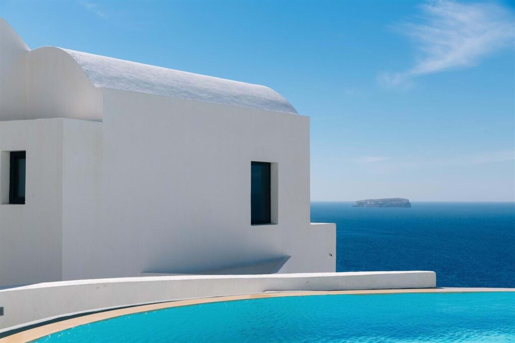 Hindu Wedding Celebration in Santorini