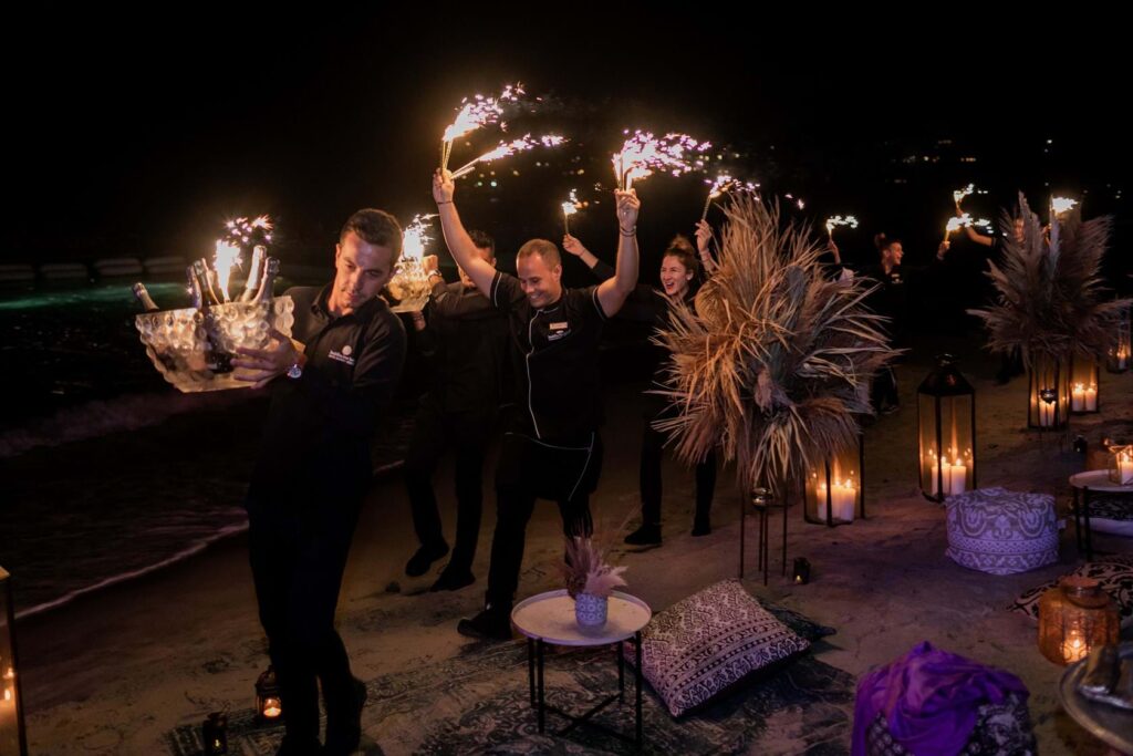 Party At Buddha Bar In Mykonos
