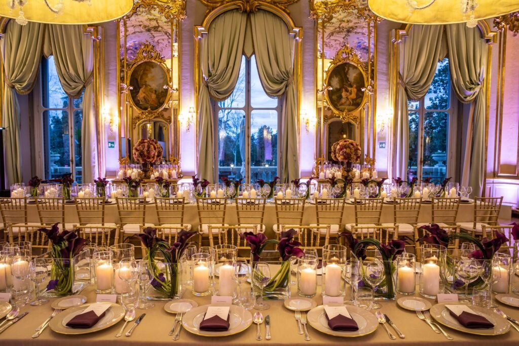 Reception at Villa Cora in Florence
