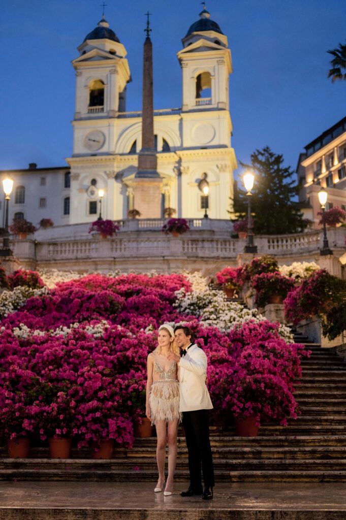 City-chic Roman Wedding at Villa Clara