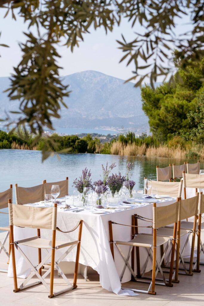 Pool Dinner At Aman Zoe In Porto Heli