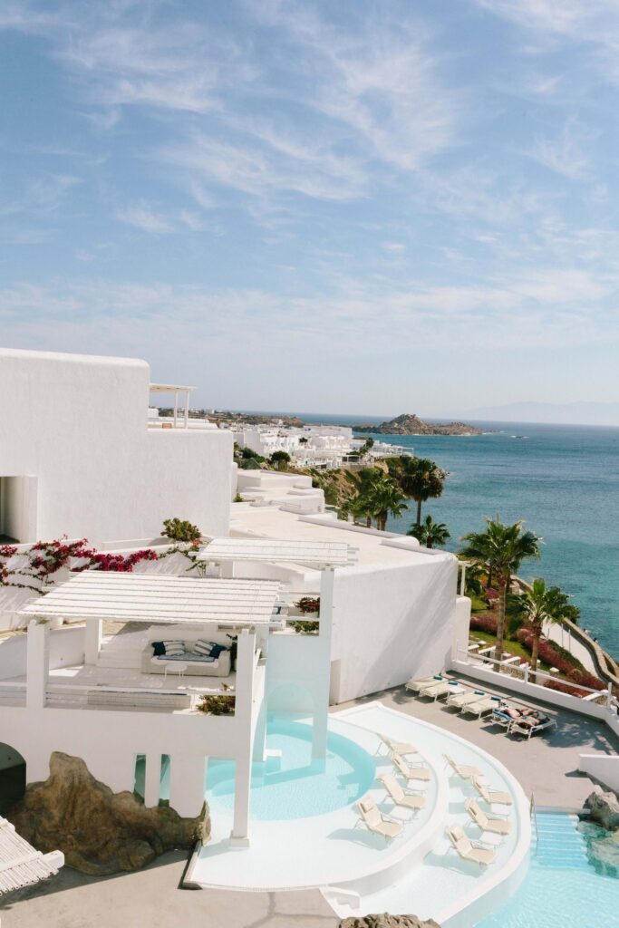 Sophisticated Glam Wedding In Mykonos