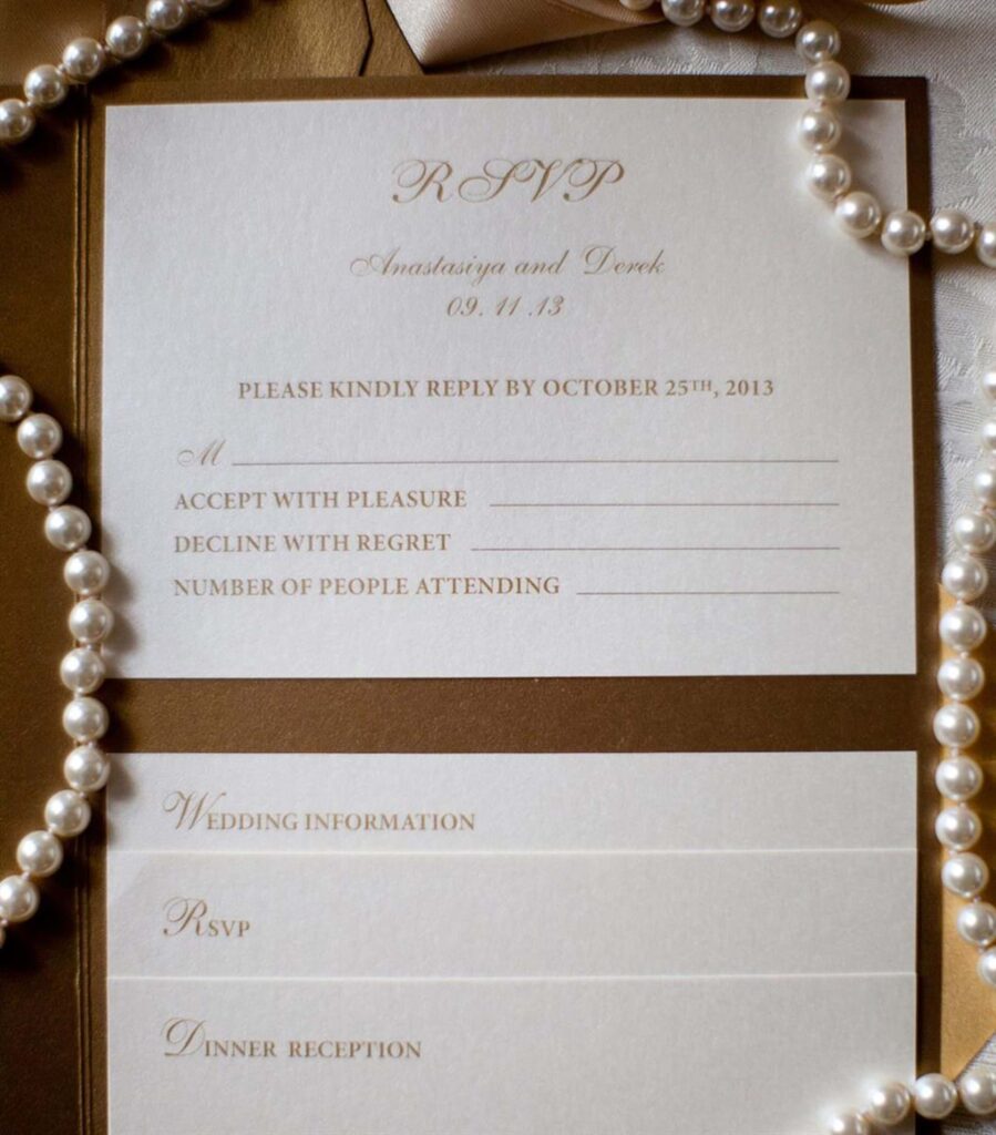Luxury White & Gold Wedding Style