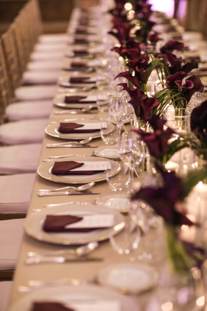 Reception at Villa Cora in Florence