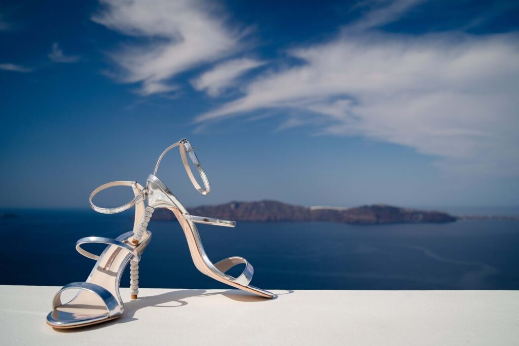 Whimsical Wedding in Santorini